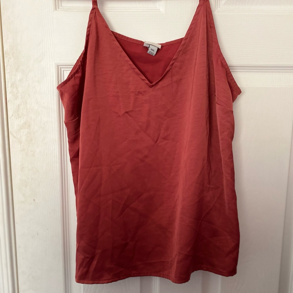 Silk tank top